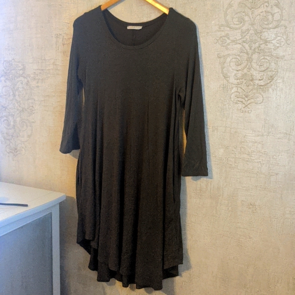 Women's olive green dress